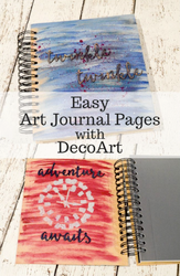 Easy Art Journal Pages